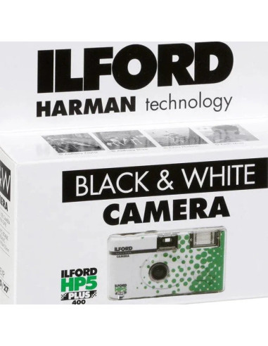 ILFORD FOTOCAMERA MONOUSO HP5+ 135 24+3 USA E GETTA