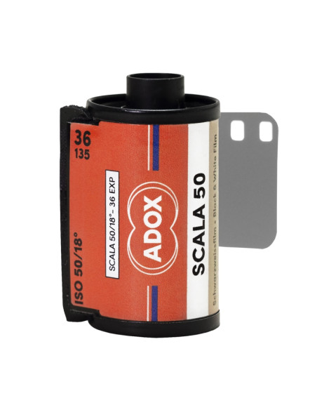 ADOX SCALA 50 B/W PELLICOLA 135-36 DIAPOSITIVA BIANCO NERO
