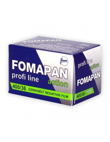 FOMA FOMAPAN PELL B/W 400 ACTION 135-36