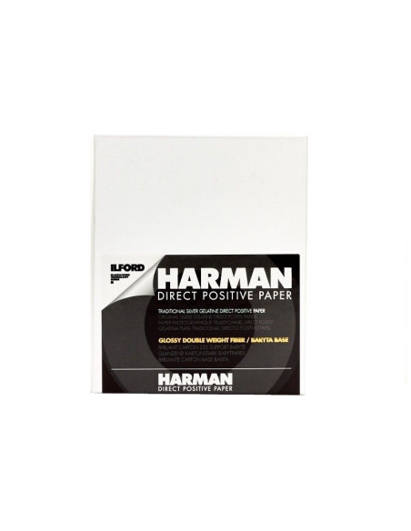 ILFORD HARMAN DIRECT POSITIVE PAPER 8X10" 25F
