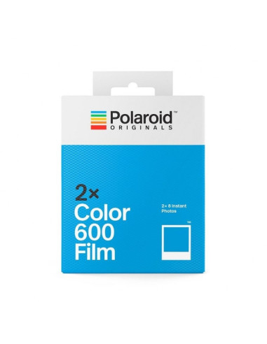 POLAROID ORIGINALS COLORS FILM SERIE 600 COLOR TWIN 2X8 6012