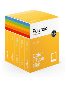 POLAROID ORIGINALS COLORS FILM I-TYPE COLOR 5-PACK 5X8 6010