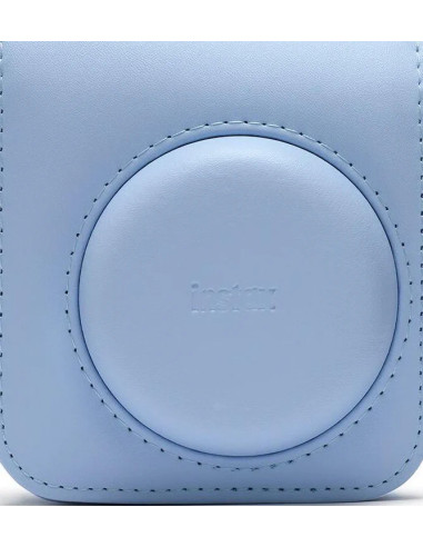FUJI BORSA IN PELLE PER INSTAX MINI 12  PASTEL BLUE