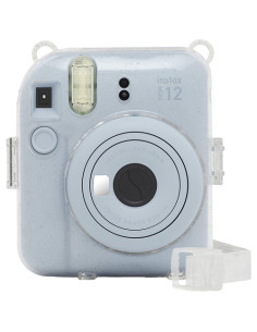 FUJI BORSA  PER INSTAX MINI 12 GLITTER TRASPARENTE