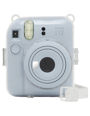 FUJI BORSA  PER INSTAX MINI 12 GLITTER TRASPARENTE