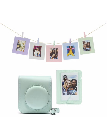 FUJI 70100157479 INSTAX MINI 12 ACCESSORY KIT BORSA - MINT GREEN