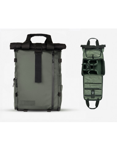 WANDRD ZAINO PRVKE 11 LITE WASATCH GREEN PHOTO BUNDLE