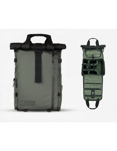 WANDRD ZAINO PRVKE 11 LITE WASATCH GREEN PHOTO BUNDLE