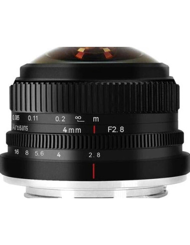 7ARTISANS 4MM F/2.8 FISHEYE FUJI FX