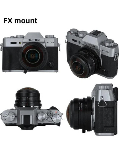 7ARTISANS 4MM F/2.8 FISHEYE FUJI FX