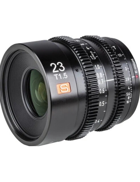 VILTROX OBIETTIVO CINE APS-C MF 23MM /T1.5 SONY E-MOUNT