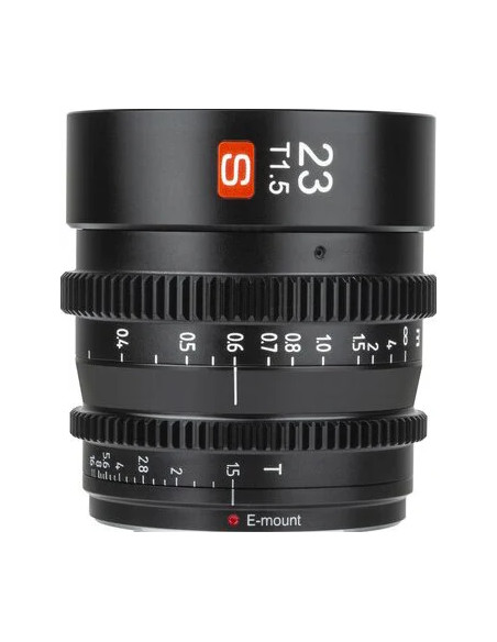 VILTROX OBIETTIVO CINE APS-C MF 23MM /T1.5 SONY E-MOUNT