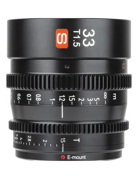 VILTROX OBIETTIVO CINE APS-C MF 33MM /T1.5 SONY E-MOUNT