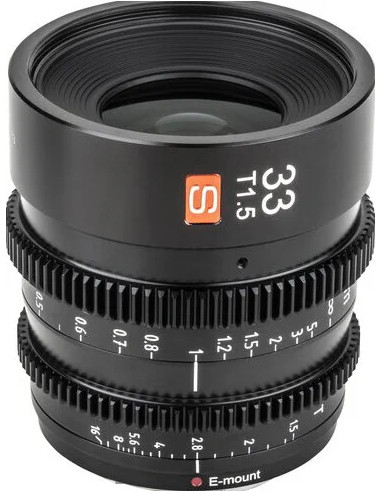 VILTROX OBIETTIVO CINE APS-C MF 33MM /T1.5 SONY E-MOUNT