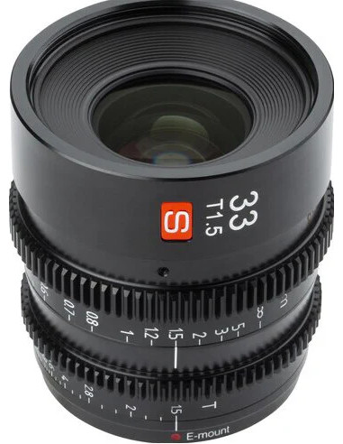 VILTROX OBIETTIVO CINE APS-C MF 33MM /T1.5 SONY E-MOUNT