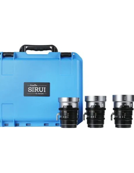 IRONSTAR T1.9 1.5X ANAMORPHIC FULL FRAME CINE LENSES 35MM&45MM&60MM(BLUE FLARE)