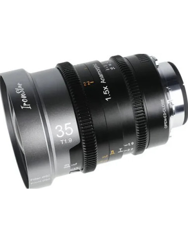 IRONSTAR T1.9 1.5X ANAMORPHIC FULL FRAME CINE LENSES 35MM(BLUE FLARE)