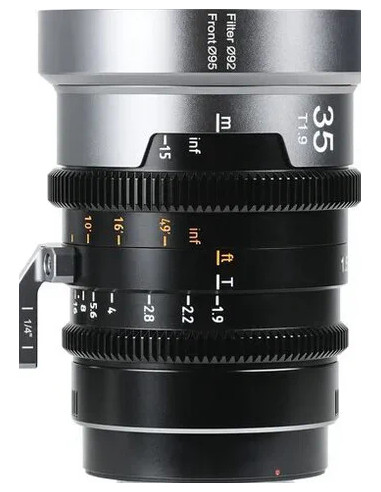 IRONSTAR T1.9 1.5X ANAMORPHIC FULL FRAME CINE LENSES 35MM (NEUTRAL FLARE)