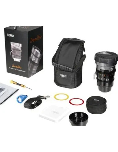 IRONSTAR T1.9 1.5X ANAMORPHIC FULL FRAME CINE LENSES 45MM(BLUE FLARE)