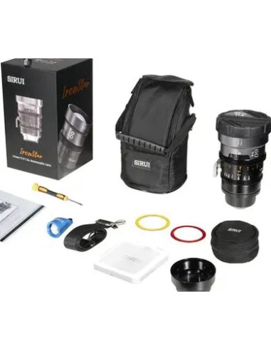 IRONSTAR T1.9 1.5X ANAMORPHIC FULL FRAME CINE LENSES 60MM(BLUE FLARE)