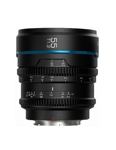 SIRUI OBIETTIVO 55MM T1.2 S35 APS-C NIGHTWALKER MANUAL FOCUS CINE LENS (E-MOUNT BLACK)