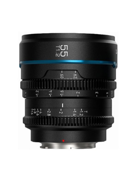 SIRUI OBIETTIVO 55MM T1.2 S35 APS-C NIGHTWALKER MANUAL FOCUS CINE LENS (E-MOUNT BLACK)
