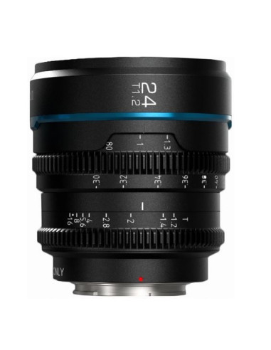 SIRUI OBIETTIVO 24MM T1.2 S35 APS-C NIGHTWALKER MANUAL FOCUS CINE LENS (RF-MOUNT BLACK)