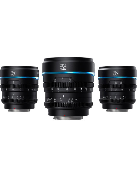 Set Night Walker T1.2 S35 Cine Micro 4/3 (24mm, 35mm, 55mm)