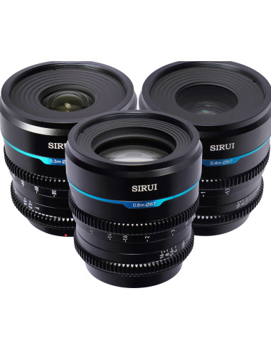 Set Night Walker T1.2 S35 Cine Micro 4/3 (24mm, 35mm, 55mm)