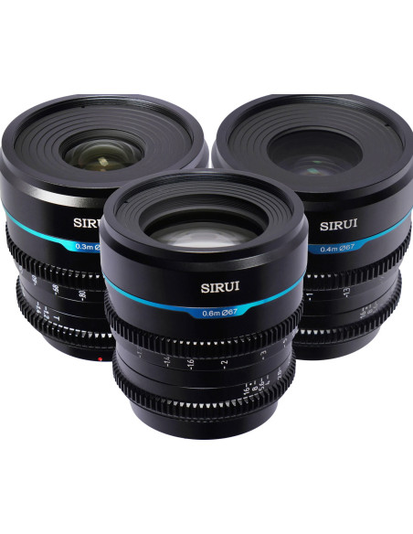 Set Night Walker T1.2 S35 Cine Micro 4/3 (24mm, 35mm, 55mm)