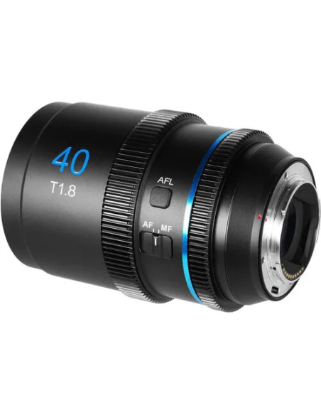 Sirui Obiettivo Anamorfico 40mm T1.8 1.33X S35 AF E-Mount Blue Flare