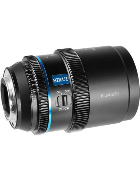 Sirui Obiettivo Anamorfico 40mm T1.8 1.33X S35 AF E-Mount Blue Flare