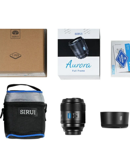SIRUI OBIETTIVO AURORA 85MM F1.4 FULL FRAME SONY E