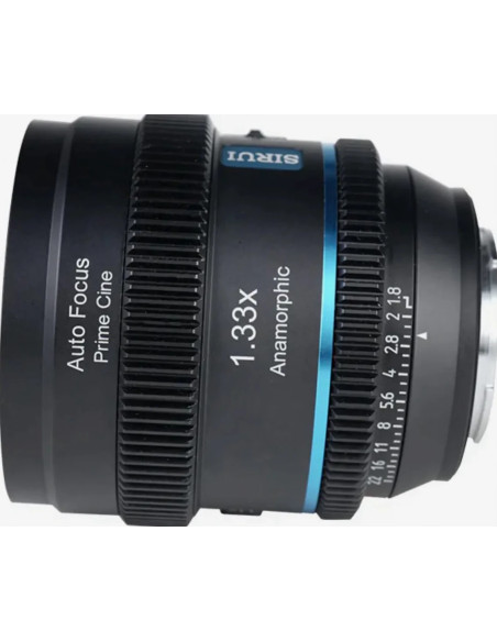 Obiettivo 40mm T1.8 1.33X S35 AF Lente Anamorfica (L Mount Neutral Flare)