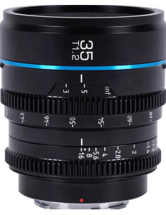 SIRUI NIGHTWALKER SERIES 35MM T1.2 S35 MF CINE LENS X-MOUNT BLACK 2