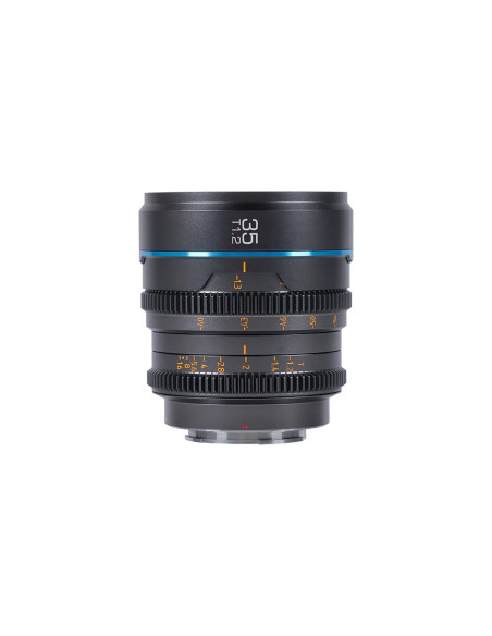 SIRUI NIGHTWALKER SERIES 35MM T1.2 S35 MF CINE LENS M4/3 MOUNT GUN METAL GRAY