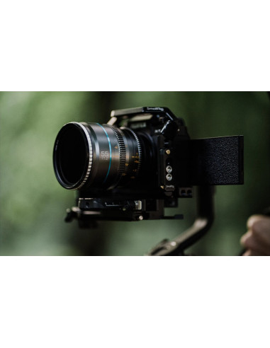 SIRUI NIGHTWALKER SERIES 24 35/55MM T1.2 S35 MF CINE LENS BUNDLE E-MOUNT GUN METAL GRAY