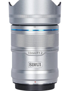 SIRUI SNIPER 33MM F1.2 APSC AF LENS Z-MOUNT SILVER 2