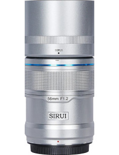 SIRUI SNIPER 56MM F1.2 APSC AF LENS X-MOUNT SILVER 2