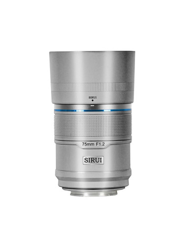 SIRUI SNIPER 75MM F1.2 APS-C/S35 AF LENS Z-MOUNT SILVER