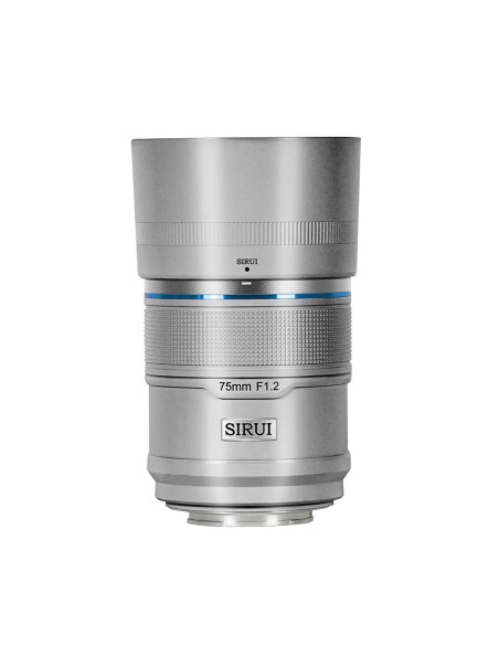 SIRUI SNIPER 75MM F1.2 APS-C/S35 AF LENS Z-MOUNT SILVER