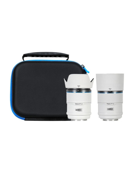SIRUI SNIPER 16MM/ 75MM F1.2 APS-C/S35 AF LENS KIT E-MOUNT WHITE
