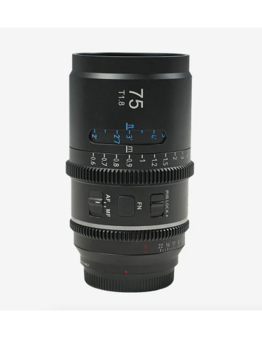 ASTRA 75mm t/1.8 1.33X Anamorphic FE AF Blue Flare L-Mount