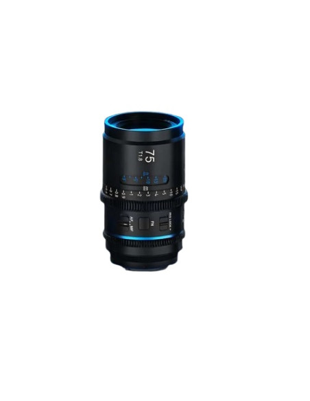 SIRUI ASTRA 75MM T1.8 NIKON Z-MOUNT BLUE FLARE 1.33X FULL FRAME AUTO FOCUS ANAMORPHIC CINE LENS