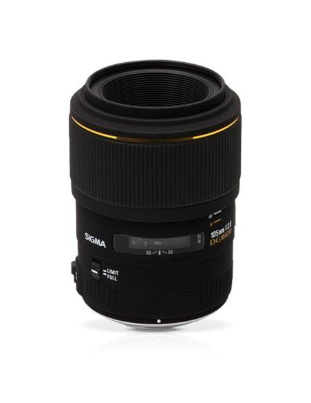 105mm f/2.8 EX DG Macro OS HSM Canon stabilizzato