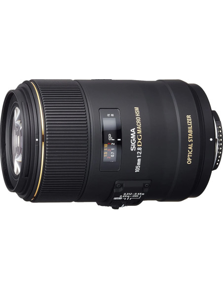 105mm f/2.8 EX DG Macro OS HSM Canon stabilizzato