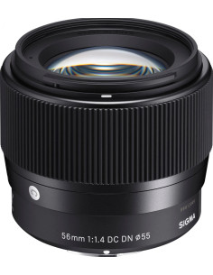 SIGMA AF 56 F1.4 (C) SE DN DC AF OLYMPUS MICRO 4/3 NERO 2