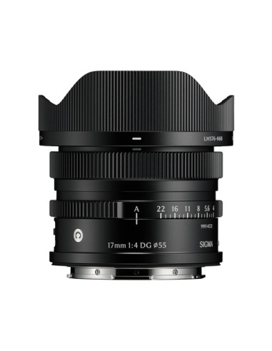 17mm f/4 DG Contemporary L-Mount - Nero i-Series