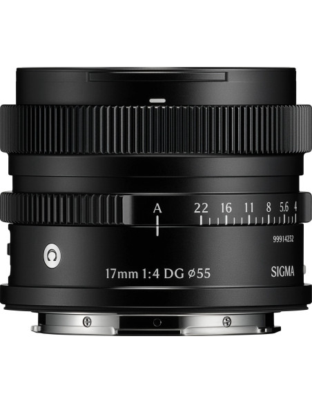 17mm f/4 DG Contemporary L-Mount - Nero i-Series