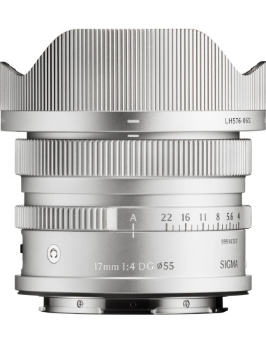17mm f/4 DG Contemporary L-Mount - Silver i-Series